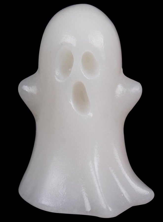 Ytbeoxk Crystal Ghost Statue Natural Gemstone Sculpture (White Jade) - Image 1